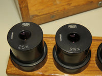 Vintage Carl Zeiss Jena Inspection Microscope with 6,3x and 25x Optics 385442 Germany