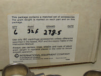IEC Centrifuge HN-SII with 958 Rotor with 326, 355 Accessory Sleeves and Manual