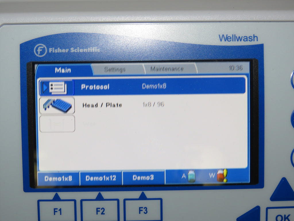 Wellwash Thermo Fisher WellWash 1x8 MicroPlate Washer with Bottles & Warranty V ...