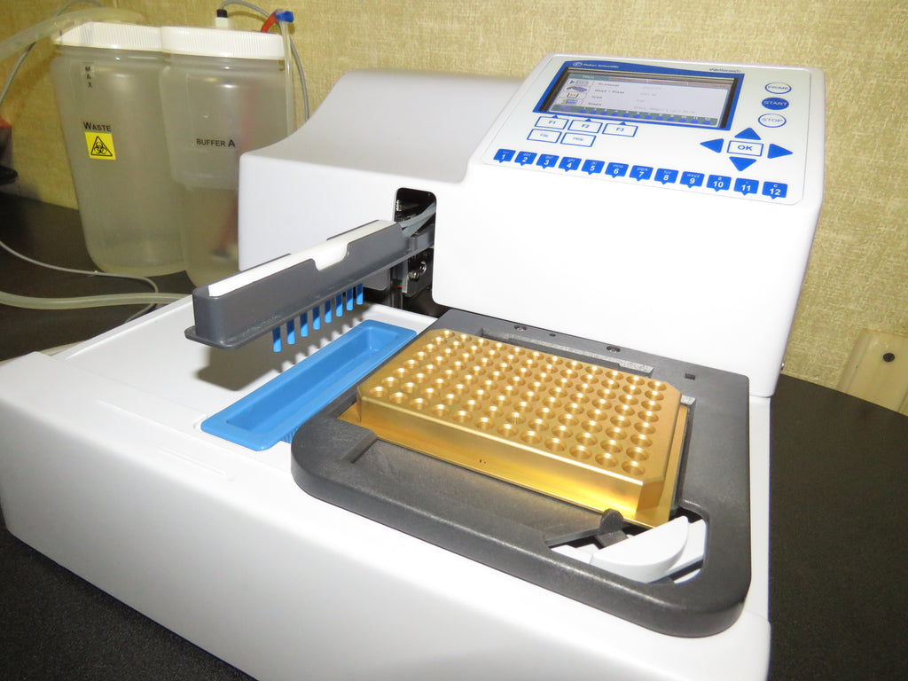 Wellwash Thermo Fisher WellWash 1x8 MicroPlate Washer with Bottles & Warranty V ...