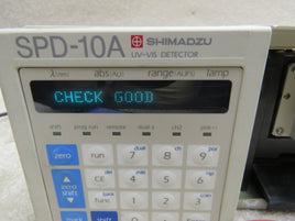 Shimadzu SPD-10A UV-Vis Detector w/ New bulb and New Flow cell