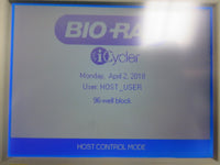 Bio-Rad 582BR iCycler 96-well PCR Thermocycler, 584BR iCyclerIQ optics, laptop