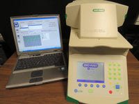 Bio-Rad 582BR iCycler 96-well PCR Thermocycler, 584BR iCyclerIQ optics, laptop