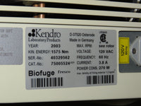 SORVALL Biofuge Fresco Refrigerated Benchtop Centrifuge - Excellent Working Condition!