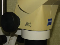 Zeiss Stemi 2000C Stereo Microscope with TLB3000 Transmitted Light Base