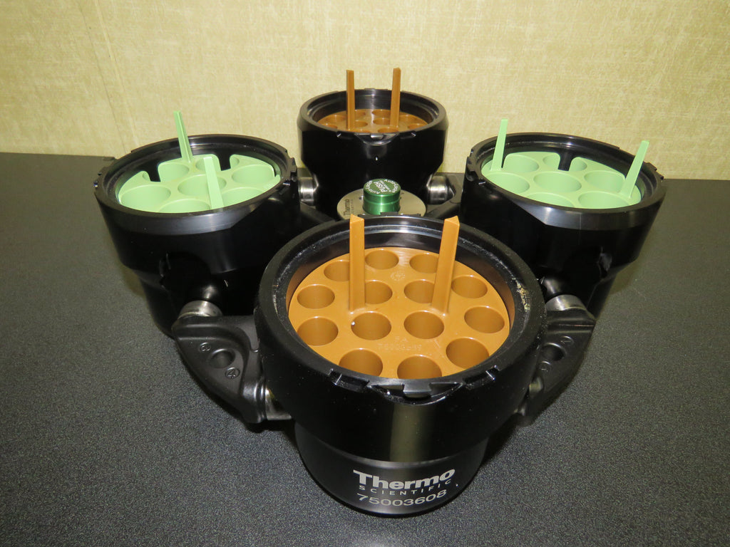 Thermo Scientific 75003607 Swingout Rotor with 75003608 Buckets & Inserts