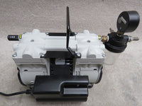 Welch Oil-Less 1/3 HP Piston Dry Laboratory Vacuum Pump, 115VAC,  29.8" Hg