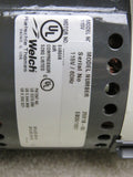 Welch Oil-Less 1/3 HP Piston Dry Laboratory Vacuum Pump, 115VAC,  29.8" Hg
