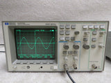 HP 54600B 2 Channel 100 MHz Oscilloscope with measurement/storage module