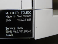 Mettler Toledo XS64 61g .1mg Analytical Balance Scale Weight Verified Excellent