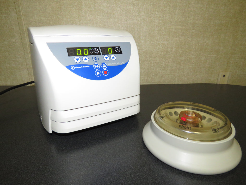 Fisher Scientific AccuSpin Micro 17 centrifuge with Rotor & Lid - Pristine!