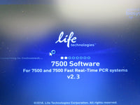 ABI Applied Biosystems 7500 Real-Time PCR System with control laptop