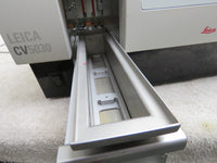 Leica CV5030 Fully Automated Glass Coverslipper w/ TS 5015 Transfer Station, Accessories