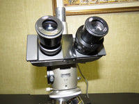 Olympus BH BHA Trinocular Microscope w/ UVFL 100 UVFL 40, UVFL 10 Objectives