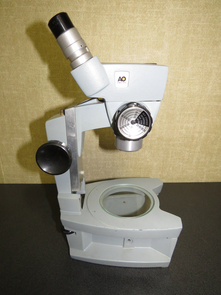 AO American Optical Inspection Microscope with 15X W.F. Eyepieces ...
