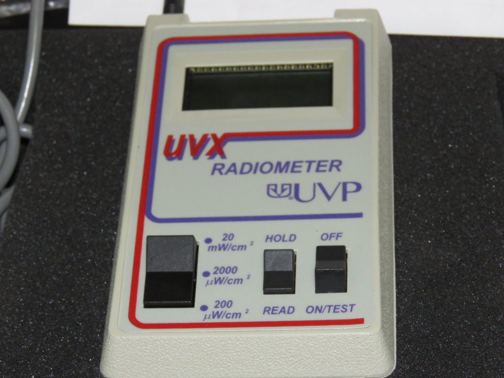 UVP Digital Ultraviolet Intensity Meter/Radiometer 97-0015-02 with Sen ...