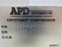 IGC Polycold Systems CryoTiger compact cooler, chiller T1101-01-000-14