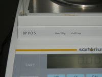 Sartorius BP110S Max 110 Gram Laboratory Balance Benchtop Scale - Works Great!