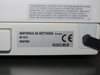 Sartorius BP121S Max 120 Gram Laboratory Balance Benchtop Scale - Works Great!