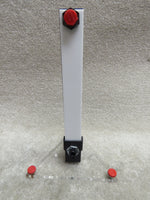 Cole Parmer 150-mm Direct Reading Flowmeter (N092-04) w/ MFV valve, tripod base