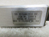IRD Mechanalysis Balancing Item No. 21000B speed sensor balancing accessory w/ cable