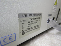 Shimadzu TOC-5050A Total Organic Analyzer w/ ASI-5000A autosampler