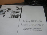 Leica microscope C-mount camera DFC420 5 megapixels w/ Firewire cable