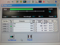 Perkin Elmer AAnalyst 600 Atomic Absorption Spectrometer with Control Computer