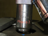 Carl Zeiss Laboratory Microscope 2Fl Filters PH2 Plan 40 Phaco2 Planapo PH3 Neofluar Ph2
