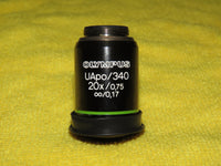OLYMPUS UUApo/340 20x/0.75  C1 MICROSCOPE LENS JAPAN