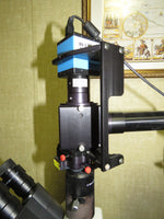 Motic AE31 Photometry Dimensioning Inverted Microscope w/ USB Camera OPTIX Upgrade Stage!