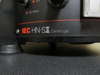 IEC Centrifuge HN-SII with 958 Rotor with Sleeves Inserts and Manual