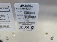 ABI Applied Biosystems 7500 Fast Real-Time PCR System with control laptop