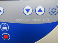 Fisher Scientific accuSpin Micro 17R centrifuge with rotor