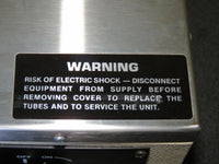 Spectroline Ultraviolet Transilluminator Model TS-312R w/ Lid & Power Cord - Works Great!