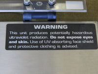 Spectroline Ultraviolet Transilluminator Model TS-312R w/ Lid & Power Cord - Works Great!