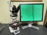 Leica ATC2000 Binocular Microscope w/ 4 Objectives 4x 10x 40x 100x oil + Color Camera