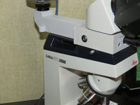 Leica ATC2000 Binocular Microscope w/ 4 Objectives 4x 10x 40x 100x oil + Color Camera