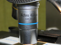 Leica ATC2000 Binocular Microscope w/ 4 Objectives 4x 10x 40x 100x oil + Color Camera