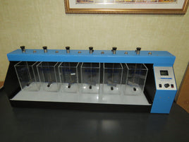 Phipps and Bird Model PB-700 Jar Tester-Lab Stirrer, 6-Paddle w/ Illuminated Base, up to 300 RPM