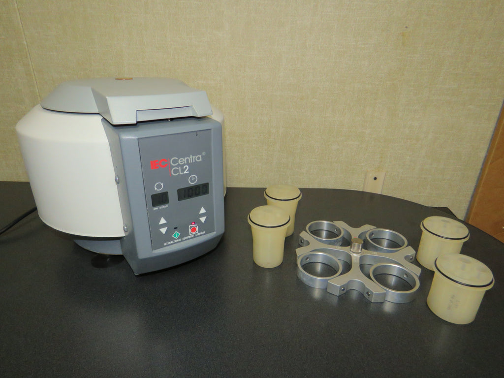 IEC Centra CL-2 centrifuge with 236 rotor and 4 IEC Buckets w/ Warranty