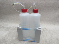Dionex HPLC Chromatography Waste Bottles and carrier basket