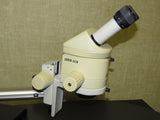 Leica MZ6 inspection stereo microscope 1.0X Objective & Articulating Weighted Stand