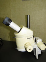 Leica MZ6 inspection stereo microscope 1.0X Objective & Articulating Weighted Stand