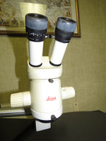 Leica MZ6 inspection stereo microscope 1.0X Objective & Articulating Weighted Stand