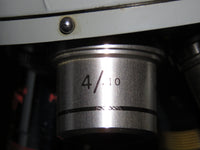 American Optical AO Spencer "Fifty" Stereo inspection microscope 100x 45x Objectives