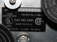 Clay Adams READACRIT 0591 Benchtop Centrifuge with Rotor / Magnifying Glass
