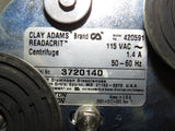 Clay Adams READACRIT 420591 Benchtop Centrifuge with Rotor / Magnifying Glass