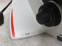 Leica DM1000 LED Laboratory Microscope - 63x 40x 20x objectives IVD IVF