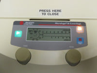 Beckman Coulter Microfuge 18 Centrifuge w/ Rotor & Lid and Warranty